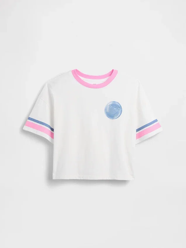 Oversized-T-Shirt für Kinder mit grafischem Print
