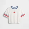Oversized-T-Shirt für Kinder mit grafischem Print