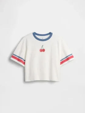 Oversized-T-Shirt für Kinder mit grafischem Print