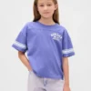 Oversized-T-Shirt mit Grafik für Kinder