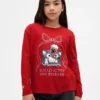 Oversized-T-Shirt mit Grafik für Kinder