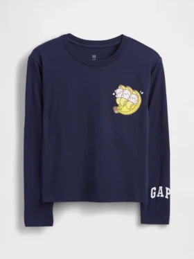 Oversized-T-Shirt mit Grafik für Kinder