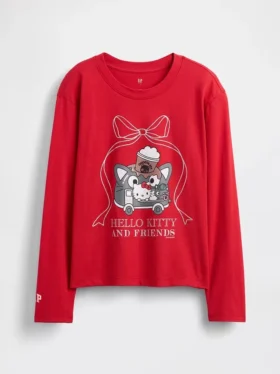 Oversized-T-Shirt mit Grafik für Kinder