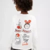 Oversized-T-Shirt mit Grafik für Kinder