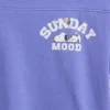Oversized-T-Shirt mit Grafik für Kinder