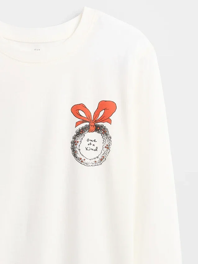 Oversized-T-Shirt mit Grafik für Kinder
