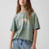 Oversized-Tunika-T-Shirt für Kinder