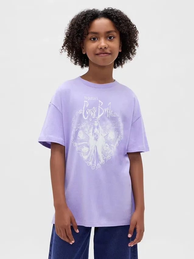 Oversized-Tunika-T-Shirt für Kinder