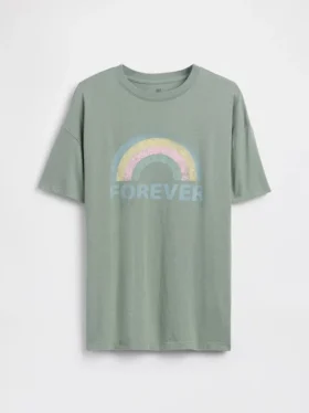 Oversized-Tunika-T-Shirt für Kinder