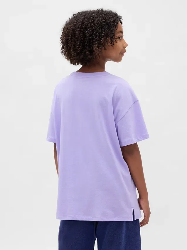 Oversized-Tunika-T-Shirt für Kinder