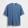 Oversized-Waffel-T-Shirt für Kinder