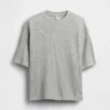 Oversized-Waffel-T-Shirt für Kinder