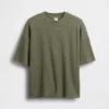 Oversized-Waffel-T-Shirt für Kinder