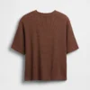 Oversized-Waffel-T-Shirt für Kinder