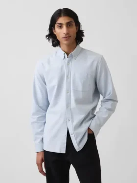 Oxford-Hemd mit Button-Down-Kragen