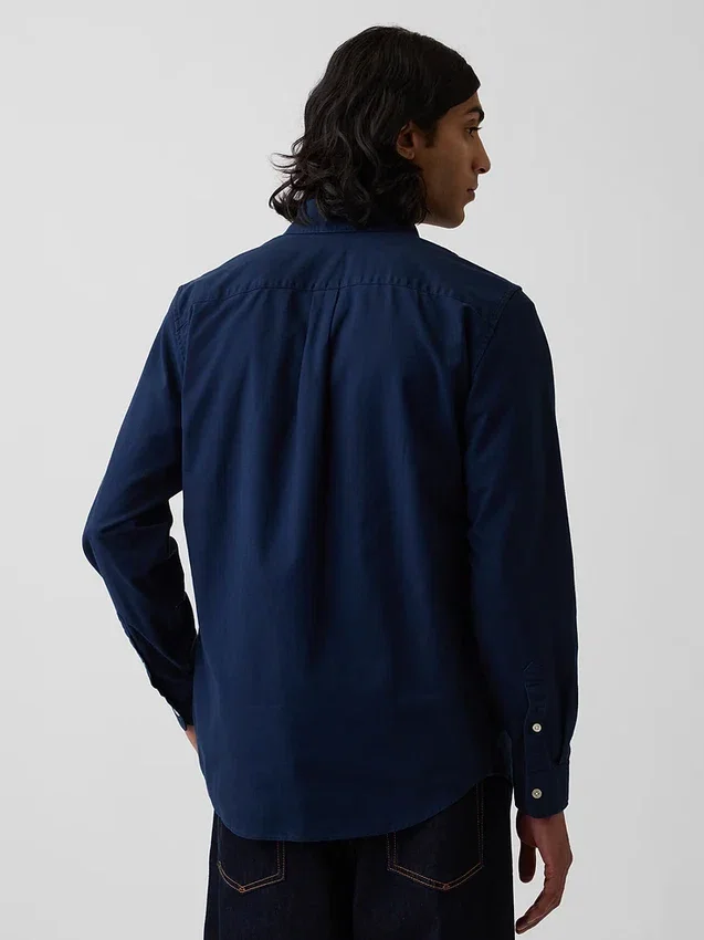 Oxford-Hemd mit Button-Down-Kragen