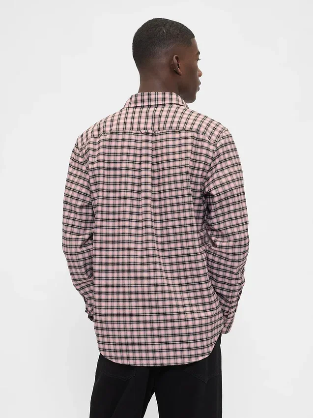 Oxford-Hemd mit Button-Down-Kragen