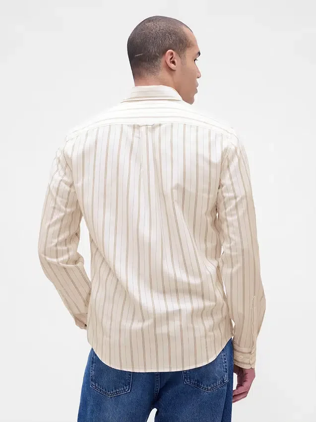Oxford-Hemd mit Button-Down-Kragen
