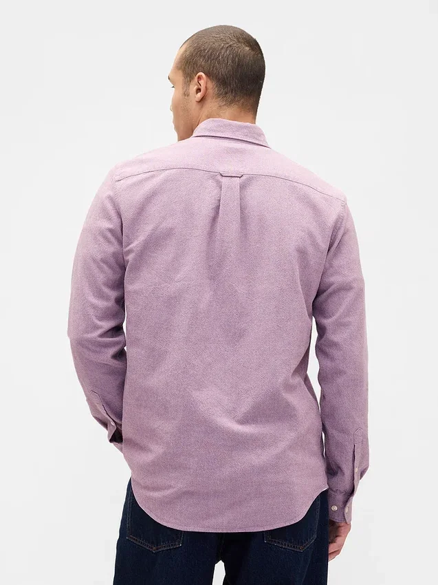 Oxford-Hemd mit Button-Down-Kragen