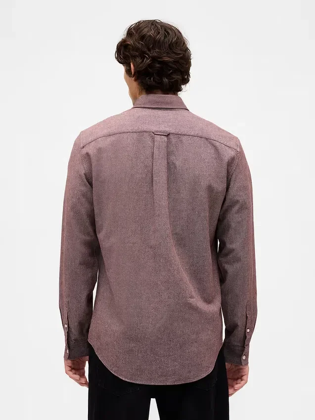 Oxford-Hemd mit Button-Down-Kragen