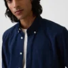Oxford-Hemd mit Button-Down-Kragen