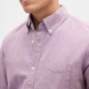 Oxford-Hemd mit Button-Down-Kragen