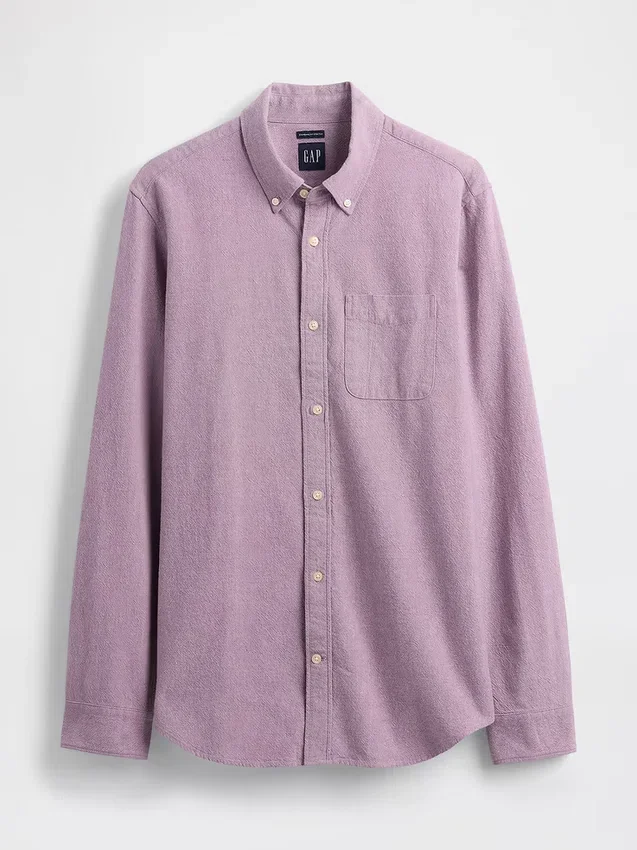 Oxford-Hemd mit Button-Down-Kragen
