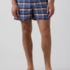 Oxford-Pyjama-Shorts