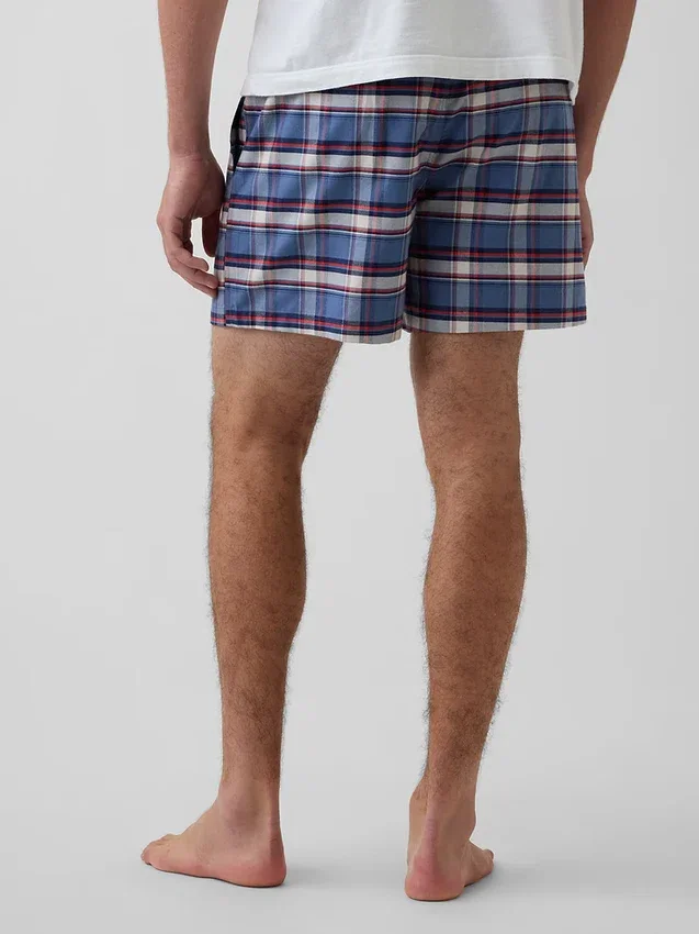 Oxford-Pyjama-Shorts