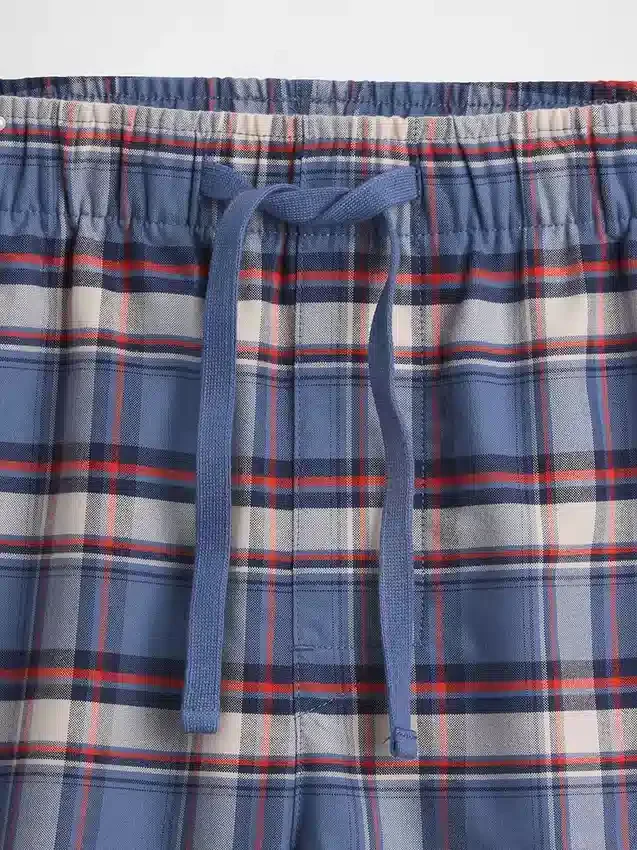 Oxford-Pyjama-Shorts