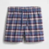 Oxford-Pyjama-Shorts