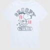 Peanuts Snoopy Sport-T-Shirt für Kinder mit kurzen Ärmeln