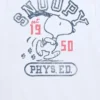 Peanuts Snoopy Sport-T-Shirt für Kinder mit kurzen Ärmeln
