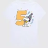 Peanuts-T-Shirt für Kleinkinder zum 5. Geburtstag mit Grafik, kurzärmelig