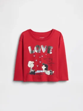 Peanuts-T-Shirt mit Aufdruck für Baby & Kleinkind