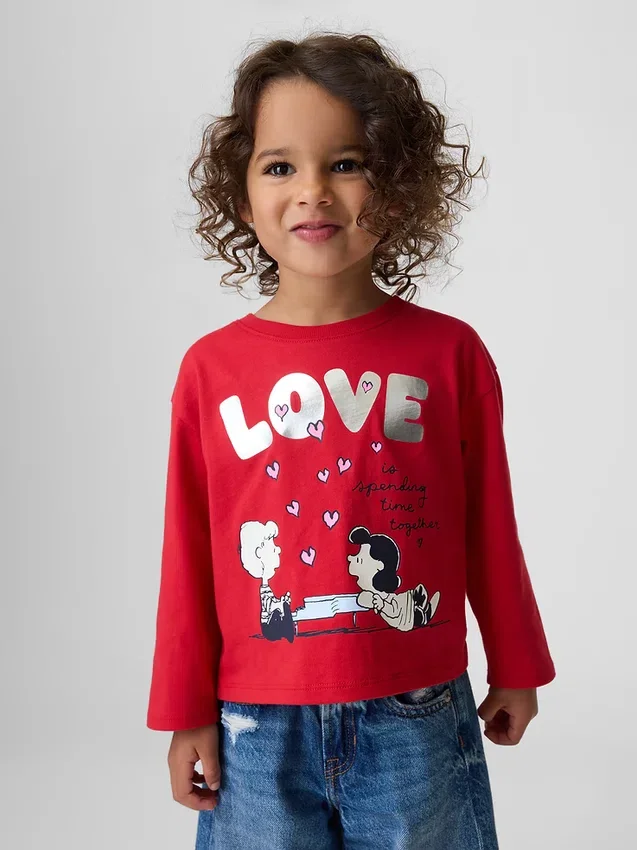 Peanuts-T-Shirt mit Aufdruck für Baby & Kleinkind