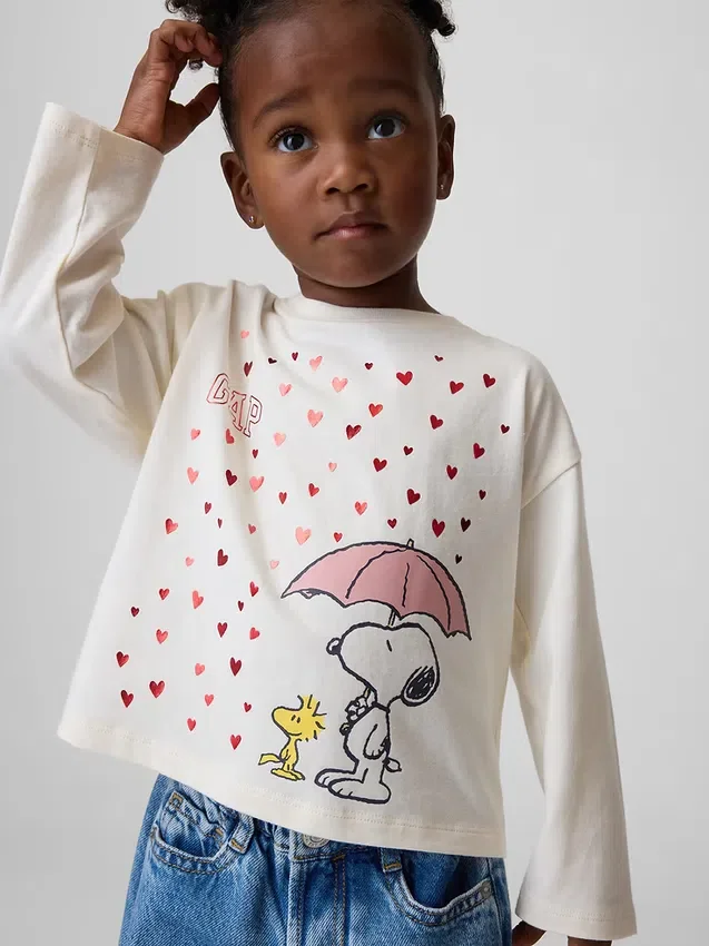 Peanuts-T-Shirt mit Aufdruck für Baby & Kleinkind