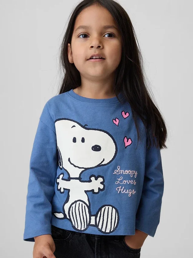 Peanuts-T-Shirt mit Aufdruck für Baby & Kleinkind