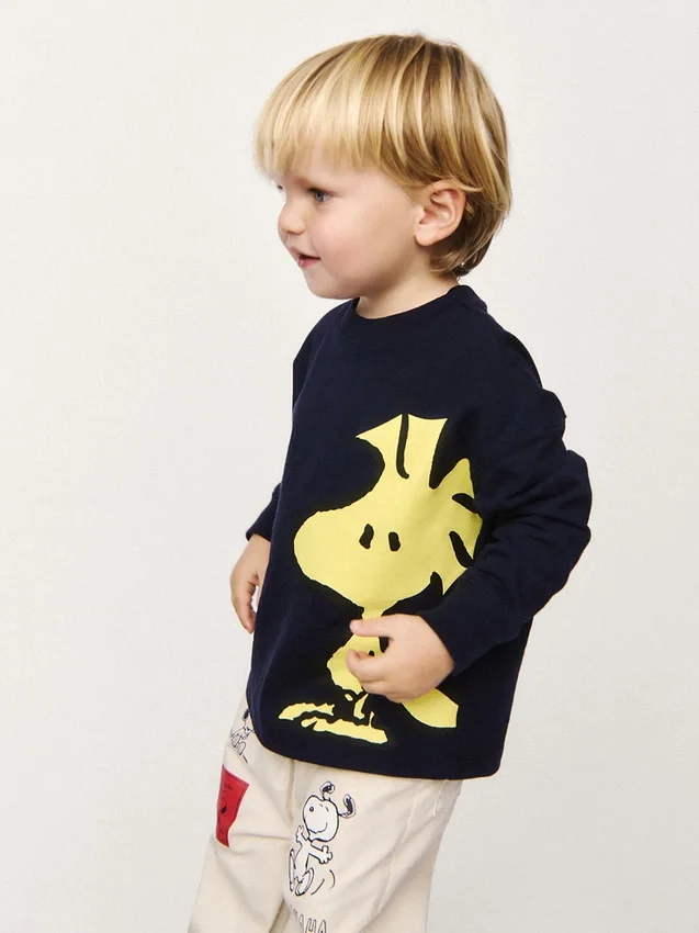 Peanuts-T-Shirt mit Aufdruck für Baby & Kleinkind