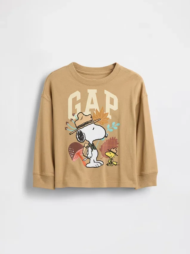Peanuts-T-Shirt mit Thanksgiving-Motiv für Baby & Kleinkind