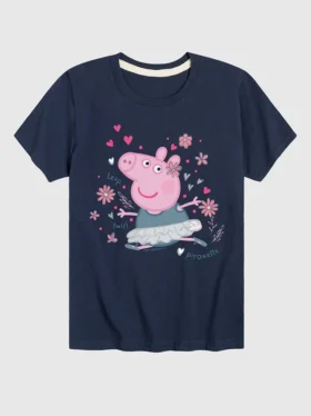 Peppa Pig „Ballet Peppa“ Kurzarm-T-Shirt für Kleinkinder