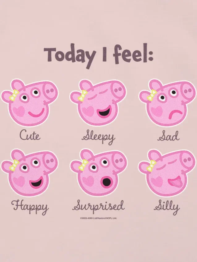 Peppa Pig Moods-T-Shirt für Kleinkinder