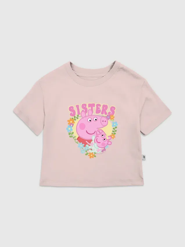 Peppa Pig-T-Shirt für Kleinkinder mit „Sisters“-Motiv