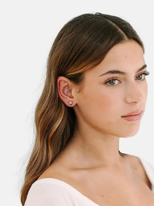 Pierced Co „Birthday Party“-Ohrstecker mit Schraubverschluss