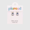 Pierced Co Blaubeer-Anhänger für Huggie-Ohrringe