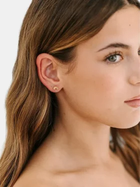 Pierced Co Classic Rainbow Screwback Ohrringe