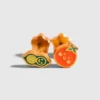 Pierced Co Erbsenschote/Tomate Ohrstecker mit Schraubverschluss