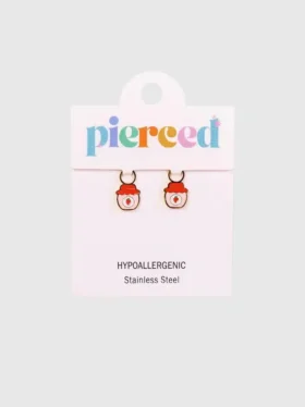 Pierced Co Erdbeer-Marmelade-Anhänger für Huggie-Ohrringe