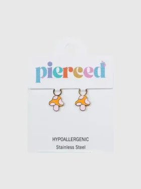 Pierced Co Gartenpilz-Anhänger für Huggie-Ohrringe