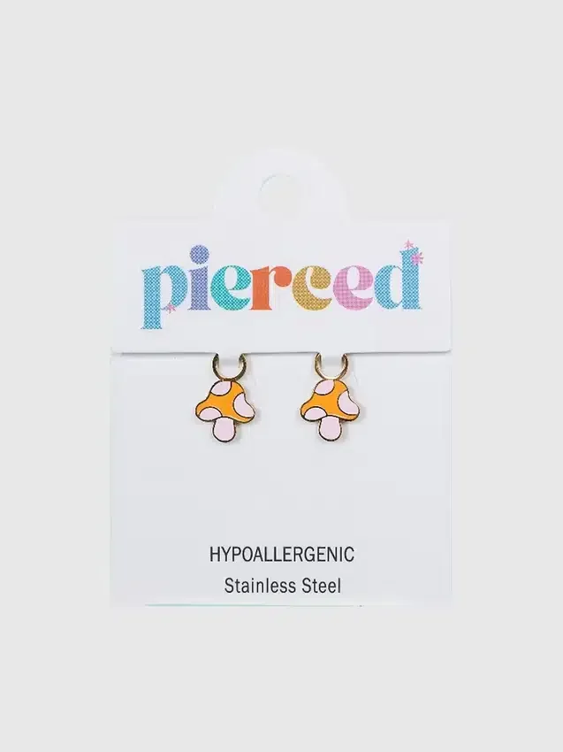 Pierced Co Gartenpilz-Anhänger für Huggie-Ohrringe